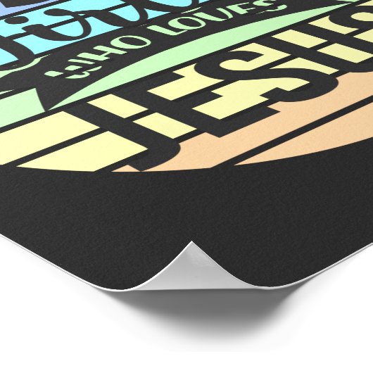 Nur ein Mädchen, das Jesus Liebe Poster (Ecke)