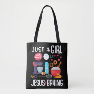 Nur ein Mädchen, das Jesus Liebe und Coolen Christ Tasche