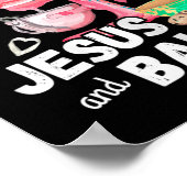 Nur ein Mädchen, das Jesus und Backen Liebe - Funn Poster (Ecke)