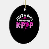 Nur ein Mädchen, das K-Pop Finger KPop Liebe Keramik Ornament (Rechts)