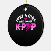 Nur ein Mädchen, das K-Pop Finger KPop Liebe Keramik Ornament (Links)
