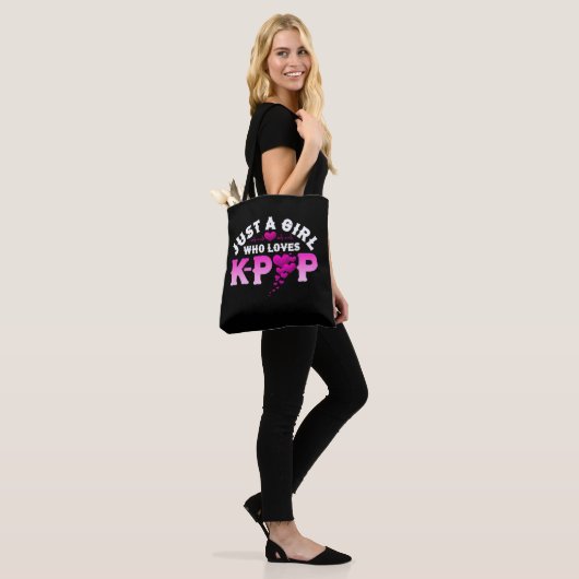 Nur ein Mädchen, das K-Pop Finger KPop Liebe Tasche (Am Model)