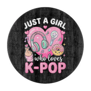 Nur ein Mädchen das K-Pop liebt Schneidebrett