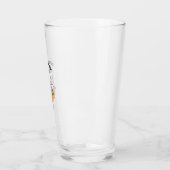 Nur ein Mädchen, das Katzen Liebe Glas (Links)