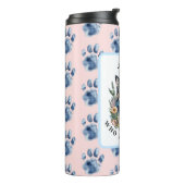 Nur ein Mädchen, das Katzen Liebe Thermosbecher (Nach links gedreht)