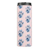 Nur ein Mädchen, das Katzen Liebe Thermosbecher (Rückseite)