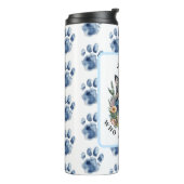 Nur ein Mädchen, das Katzen Liebe Thermosbecher (Nach links gedreht)