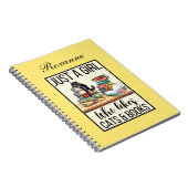 Nur ein Mädchen, das Katzen und Bücher mag (Rechte Seite)