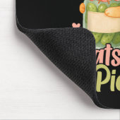 Nur ein Mädchen, das Katzen und Pickles Liebe. Fun Mousepad (Ecke)