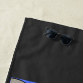 Nur ein Mädchen, das Koalas Liebe. Strandtuch (Beispiel)