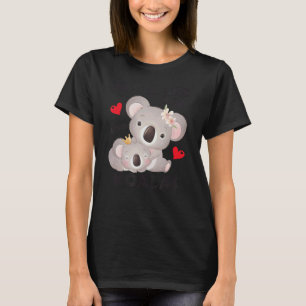 Nur ein Mädchen, das Koalas Watercolor Koala Wome T-Shirt
