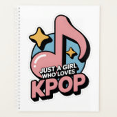 Nur ein Mädchen, das kpop Liebe Planer (Vorderseite)