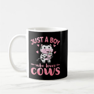 Nur ein Mädchen, das Kühe Liebe, Niedlich Boba Str Kaffeetasse