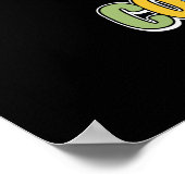 Nur ein Mädchen, das Liebe kocht kochen Koch Küche Poster (Ecke)