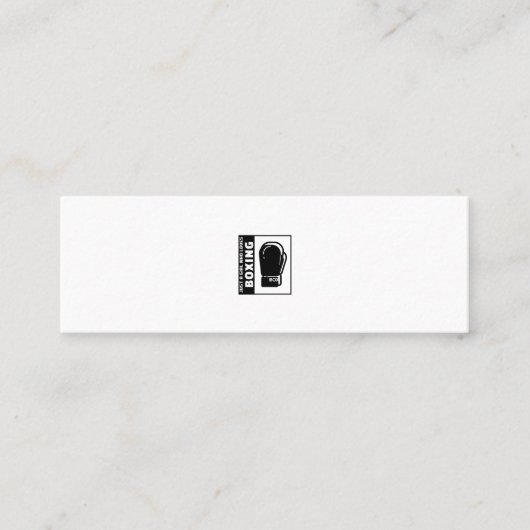 Nur ein Mädchen, das Liebe macht Mini Visitenkarte (Vorderseite)