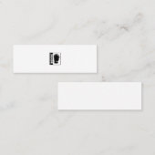 Nur ein Mädchen, das Liebe macht Mini Visitenkarte (Vorne/Hinten)