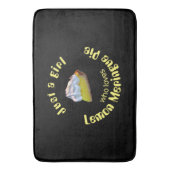 Nur ein Mädchen, das Liebe Zitrone Meringue-Pie Badematte (Vorderseite Vertikal)