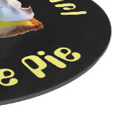 Nur ein Mädchen, das Liebe Zitrone Meringue-Pie Schneidebrett (Ecke)