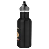 Nur ein Mädchen, das Lieben Ball Python Edelstahlflasche (Rechts)