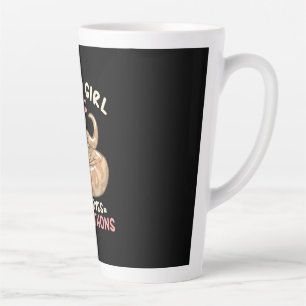 Nur ein Mädchen, das Lieben Ball Python Milchtasse