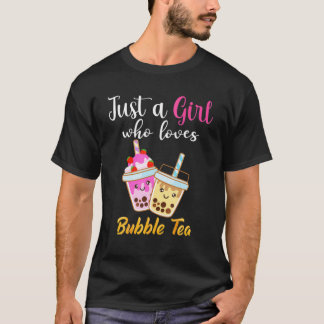 Nur ein Mädchen, das Lieben Bubble Tee japanische