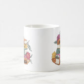 Nur ein Mädchen, das Lieben buchen Kaffeetasse (Mittel)