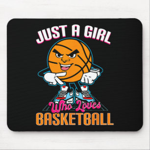 Nur ein Mädchen, das Lieben bysketbyll für Bysketb Mousepad