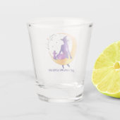 Nur ein Mädchen, das Lieben Cat Schnapsglas (Rückseite)