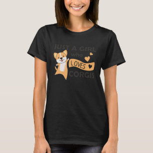 Nur ein Mädchen, das Lieben Dragons Niedliche Tier T-Shirt