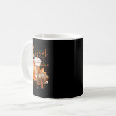 Nur ein Mädchen, das Lieben fallen Coquette Pumpki Kaffeetasse (Vorderseite Links)