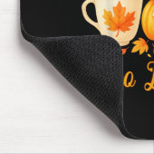 Nur ein Mädchen, das Lieben fallen fallen Pumpkin Mousepad (Ecke)