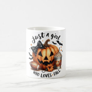 Nur ein Mädchen, das Lieben fallen lässt Kaffeetasse