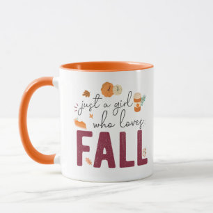Nur ein Mädchen, das Lieben fallen lässt Tasse