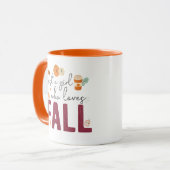 Nur ein Mädchen, das Lieben fallen lässt Tasse (Vorderseite Links)