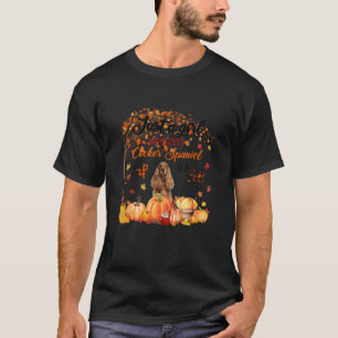 Nur ein Mädchen, das Lieben fallen und Cocker Span T-Shirt
