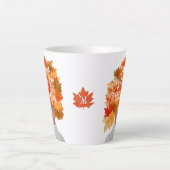 Nur ein Mädchen, das Lieben fallen Wasserfarbe fal Milchtasse (Vorderseite)