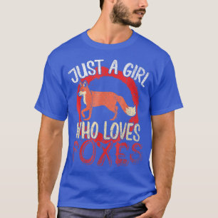 Nur ein Mädchen, das Lieben Forest Animal Lov für T-Shirt