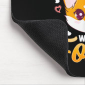 Nur ein Mädchen, das Lieben Foxes Kinder Mädchen N Mousepad (Ecke)