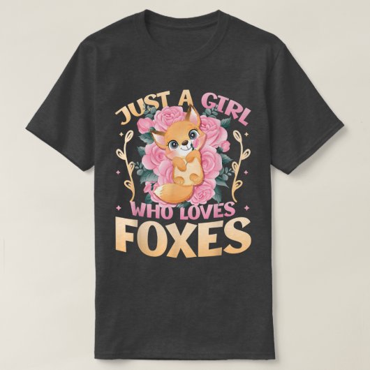 Nur ein Mädchen, das Lieben für Mädchen hat T-Shirt (Design vorne)