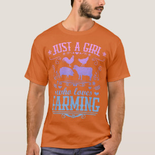 NUR EIN MÄDCHEN, DAS LIEBEN HAT, DIE HÖHLICHE Kuh T-Shirt