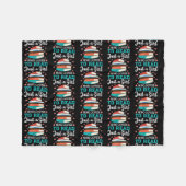 Nur ein Mädchen, das Lieben hat, ein Niedliches Bu Fleecedecke (Vorderseite (Horizontal))