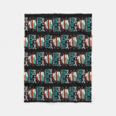 Nur ein Mädchen, das Lieben hat, ein Niedliches Bu Fleecedecke (Vorderseite)