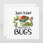 Nur ein Mädchen, das Lieben hat Einladung (Vorne/Hinten)