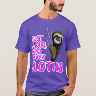 Nur ein Mädchen, das Lieben hat T-Shirt
