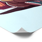 Nur ein Mädchen, das Lieben hat zu programmieren Poster (Ecke)