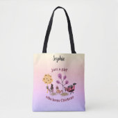 Nur ein Mädchen, das Lieben Hühner Country Folklor Tasche (Vorderseite)