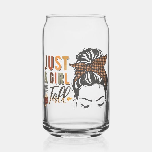 Nur ein Mädchen, das Lieben Karierte, heiße Buße f Dosenglas (Links)