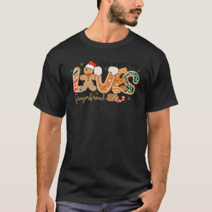 Nur ein Mädchen, das Lieben Lebkuchen-Boys kocht k T-Shirt