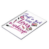 Nur ein Mädchen, das Lieben machen Notizblock (Linke Seite)