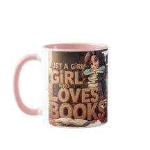 Nur ein Mädchen, das Lieben macht Bücher